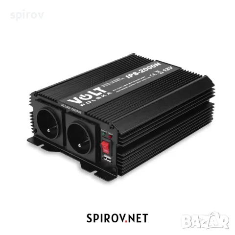Инвертор на напрежение DC-AC 12V-230V 1000W, снимка 2 - Аксесоари и консумативи - 56230655