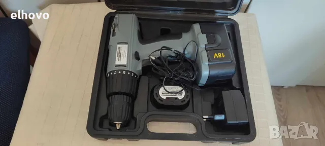 Акумулаторен винтоверт Mannesmann 1799-18 18V, снимка 10 - Винтоверти - 47674656