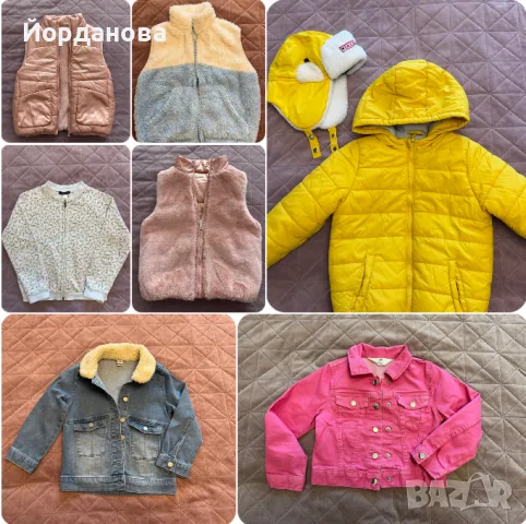 Детско яке, елек размери 104 и 110, Mayoral, H&M, Benetton, okaidi