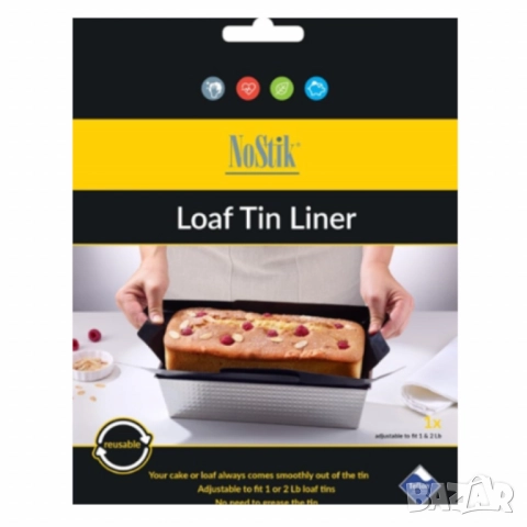 Подложка за кекс NoStik, до 260°, черен, в плик, снимка 6 - Други - 52112867