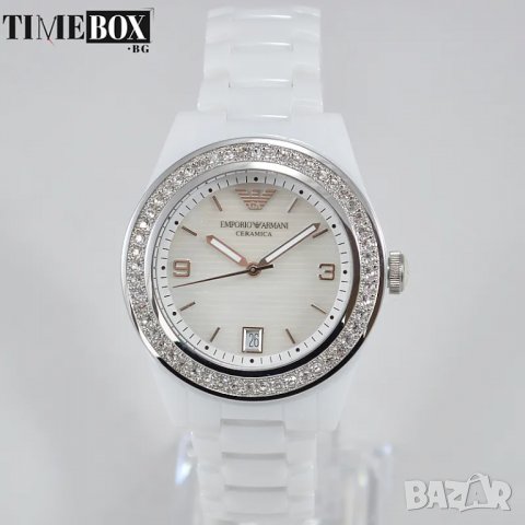 Emporio Armani AR1426 Ceramica Leo. Нов дамски часовник, снимка 2 - Дамски - 38751000