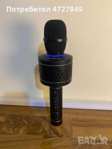 Спешно! MusicMan Караоке микрофон с вграден високоговорител – Bluetooth, снимка 2 - Микрофони - 53395646