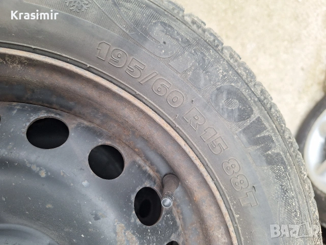 зимни гуми с джанти 15, снимка 8 - Гуми и джанти - 53153078