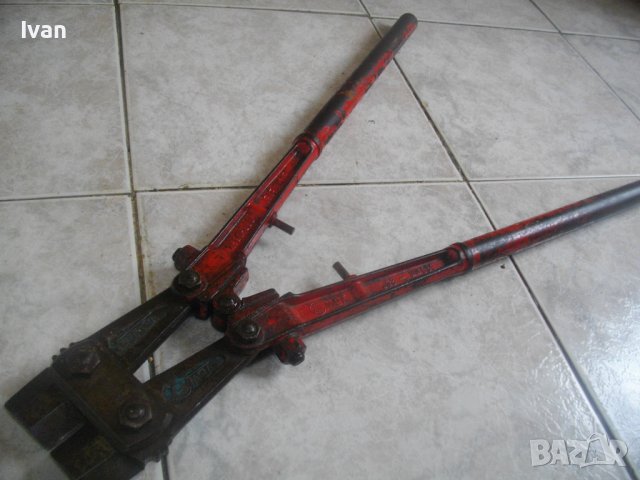 Професионална Ножица Рязане Арматура до 10 мм-Немска-630мм-ОТЛИЧНА-GERMANY-VBM 630-25"-Масивна-3,8кг, снимка 6 - Други инструменти - 40487642