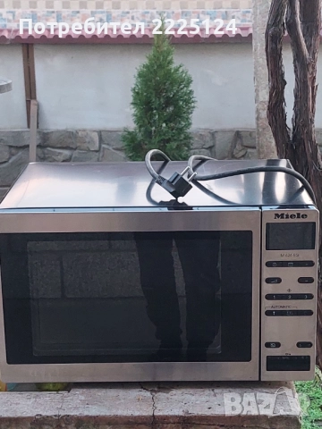 Продавам микровълнова фурна MIELE M 626 EG, 26 литра, снимка 7 - Микровълнови - 52711336
