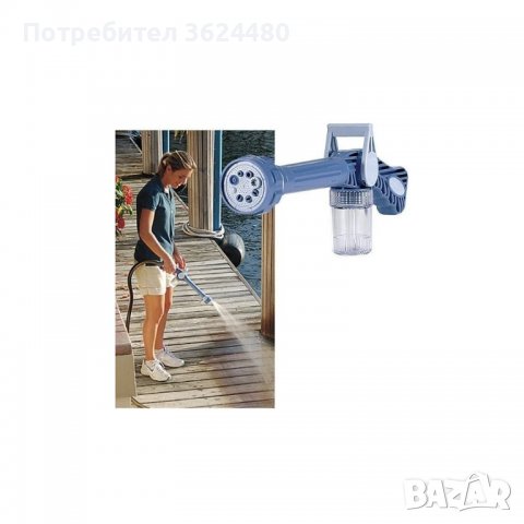 Накрайник за маркуч Ez Jet Water Cannon, водоструйка, снимка 9 - Градинска техника - 39931861