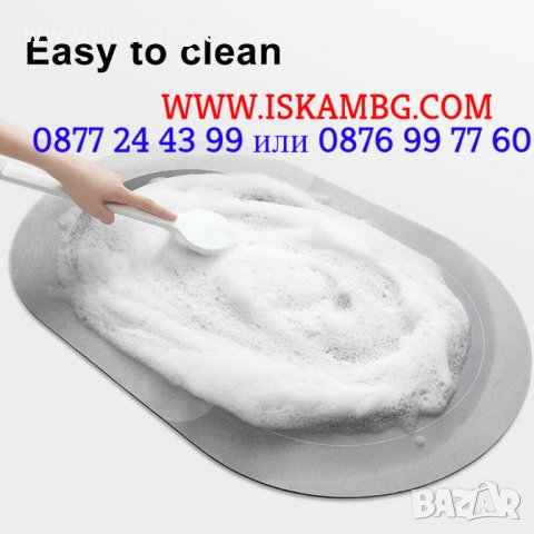 Магическа супер абсорбираща подложка за баня, водоабсорбираща и антихлъзгаща - КОД 3816, снимка 11 - Килими - 39308515