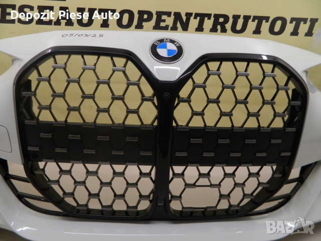 Предна броня BMW серия 4 G26 M-Sport, 2020, 2021, 2022, 2023, 2024, оригинален код 51118078573, снимка 4 - Части - 52127251