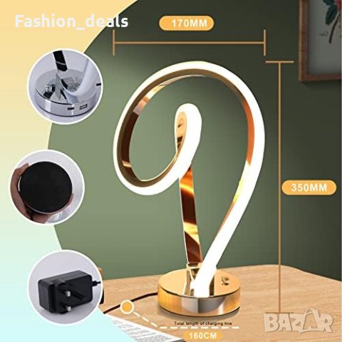 Нова сензорна димируема светлина с USB порт за зареждане Лампа, снимка 5 - Други - 41444387