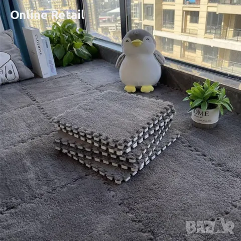 🧩 Мек килим пъзел от 10 части – Перфектен за всяко пространство 🧩, снимка 7 - Килими - 48827955