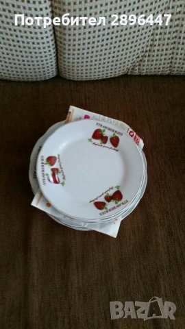 Нови порцеланови чинии 9 броя-25 лв-Намалени!, снимка 2 - Чинии - 39291955