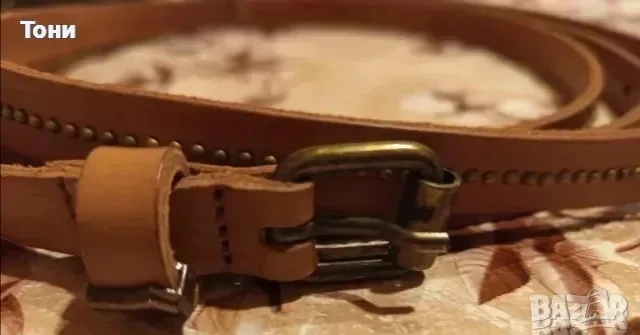 Нов Дълъг Дамски Колан Изцяло от Естествена Кожа 200см. , снимка 3 - Колани - 50953810