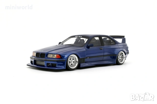 BMW E36 LTO Sedan Turbo Khyzyl Saleem 2023 - мащаб 1:18 на OttoMobile моделът в нов в кутия