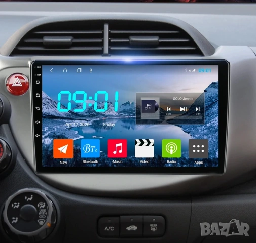 Мултимедия с Android за Honda Fit Jazz, Андроид, навигация, плеър, Хонда, двоен дин, Honda Jazz, снимка 3 - Аксесоари и консумативи - 53462632