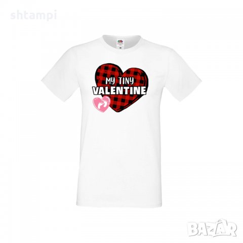 Мъжка тениска Свети Валентин My Tiny Valentine , снимка 8 - Тениски - 35712307