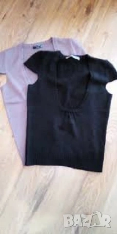 Пуловери с къс ръкав