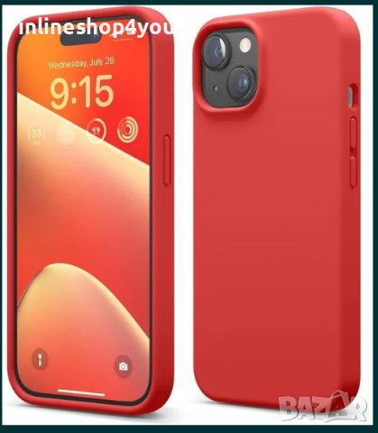 Матов Силиконов Кейс Apple iPhone 15 Pro | 15 | 15 Pro Max | 15 Plus, снимка 4 - Калъфи, кейсове - 42334318