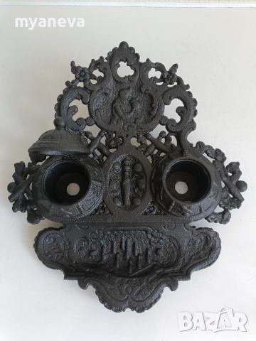 Немска чугунена мастилница от  "Moritz Müller"