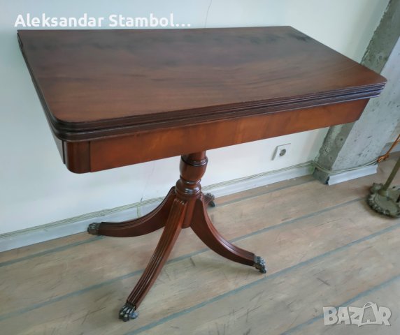 Дизайнерска сгъваема маса за покер "Bevan Funnell", снимка 3 - Маси - 41446318