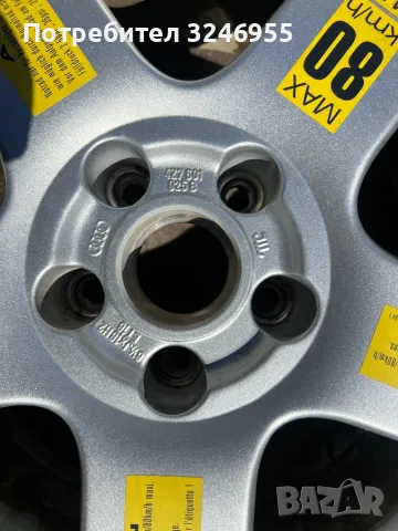 Резервна гума ауди 5х112 16 цола 57.1 , снимка 3 - Гуми и джанти - 49398548