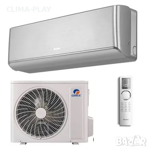 Инверторен климатик Gree Airy Silver - GWH12AVCXD-K6DNA1A, 12 000 BTU, A+++, снимка 1
