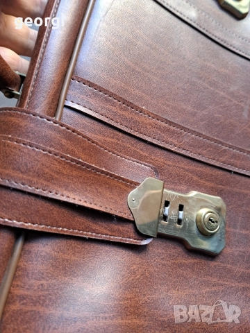ретро кожена чанта 27/4, снимка 3 - Чанти - 51728247