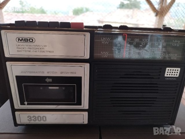Радиокасетофон MBO 3300, снимка 1 - Радиокасетофони, транзистори - 41334782