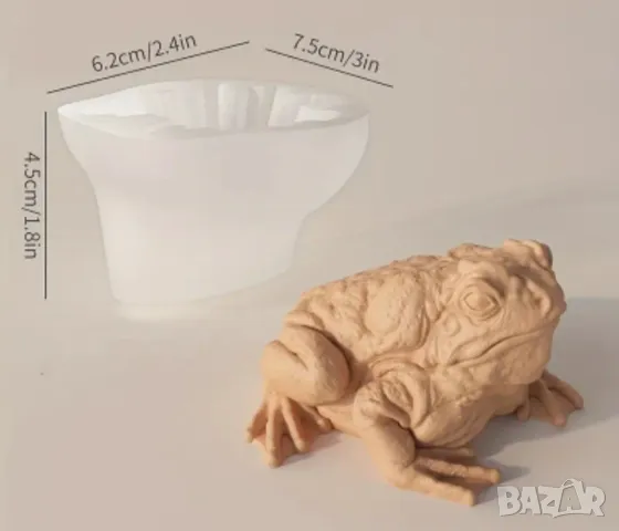 Молд жаба НАМАЛЕН, снимка 2 - Форми - 48398623