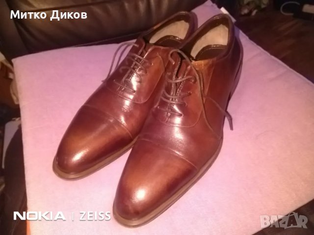 GIANNI маркови обувки официални естествена кожа № 42 реален като нови