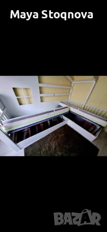 Ъглово легло "Къщичка", снимка 4 - Спални и легла - 52632771