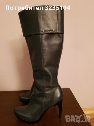 Calvin Klein ботуши на ток, снимка 3 - Дамски ботуши - 34847676