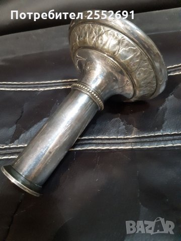 Свещник , снимка 2 - Антикварни и старинни предмети - 34524772