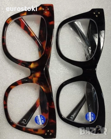 Комплект от 2 чифта диоптрични очила за четене AJYADO Oprah, дамски очила за четене с диоптри, снимка 7 - Слънчеви и диоптрични очила - 51672821