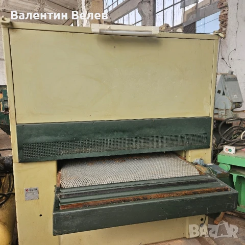 двувалов калибровачен шлайф на 1100мм.с пета-SCM, снимка 9 - Други машини и части - 51389311