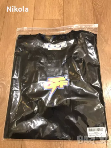 OFF-WHITE C/O VIRGIL ABLOH DEGRADE THUND SLIM тениска, размери: S, XL и XXL, снимка 6 - Тениски - 48355200