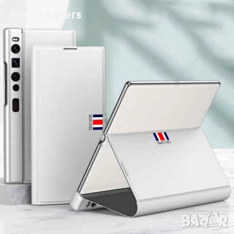 Huawei Mate Xs 2 Кожен Калъф и Протектор, снимка 5 - Калъфи, кейсове - 52848453