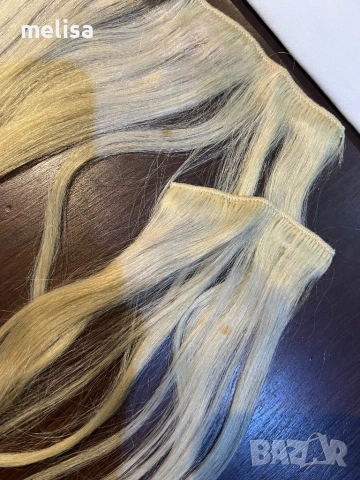 Екстеншьн естествена коса, снимка 8 - Продукти за коса - 53210600