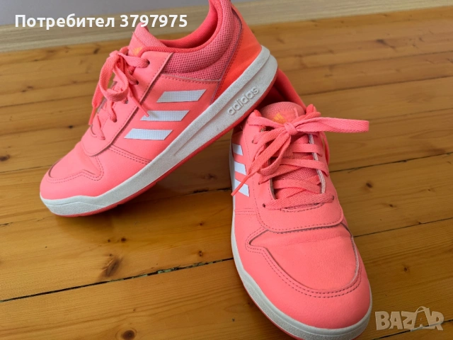 Дамски Сникърси Адидас Tensaur K GW9067, снимка 5 - Маратонки - 53746922