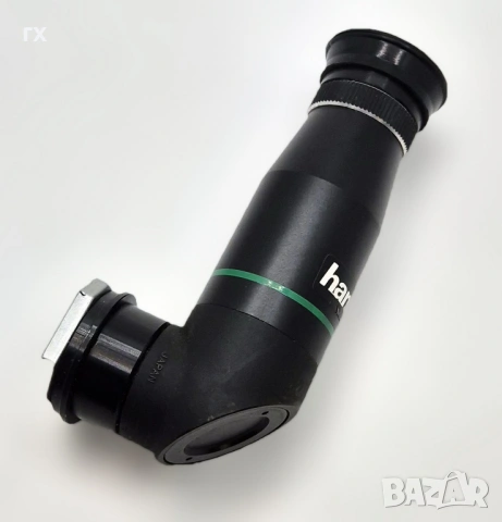 Ъглов визьор Hama (Made in Japan) за DSLR/SLR фотоапарати, снимка 2 - Чанти, стативи, аксесоари - 53855095