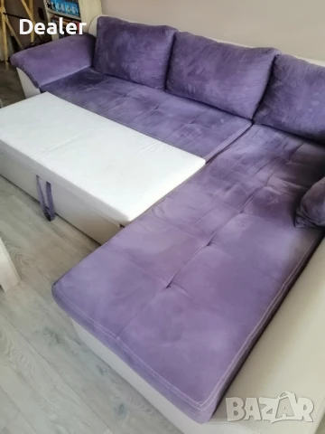 Ъглов диван 290/205/100, снимка 4 - Дивани и мека мебел - 50744804