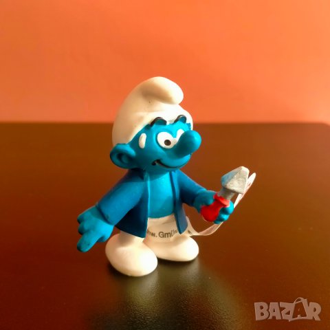 Колекционерска фигурка Schleich Smurfs  Peyo 2014 73508, снимка 1