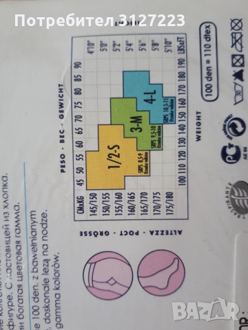 Чорапогащи 100D - различни цветове, снимка 2 - Бельо - 36065141