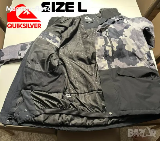 Мъжки ски якета QUIKSILVER L и XL, снимка 4 - Якета - 48182375
