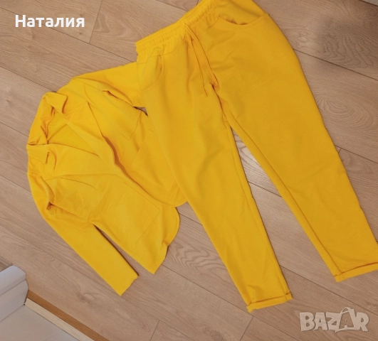 Жълт комплект НОВ, снимка 3 - Спортни екипи - 51538026