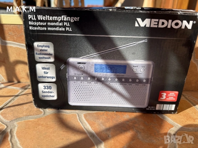 Радио Medion, снимка 5 - Радиокасетофони, транзистори - 53644846