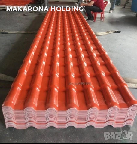 Пвц панелна керемида 1м х 3м 60лв