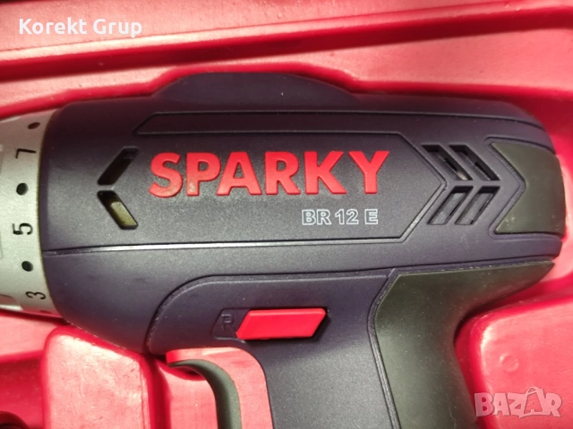 Aкумулаторна бормашина/винтоверт Sparky BR 12E-CH /12V, 2Ah/, снимка 5 - Винтоверти - 52879665