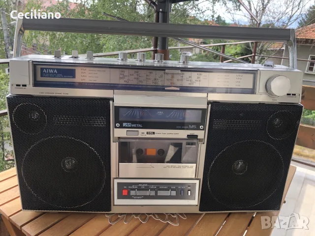 🔥 AIWA CS 660K -работещ радиокасетофон с уникален звук!, снимка 7 - Аудиосистеми - 56137295