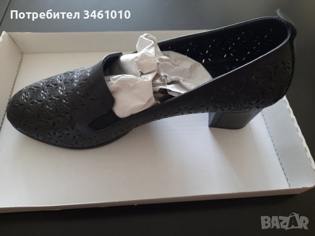 Чисто нови пролетни дамски обувки от естествена кожа номер 39, снимка 7 - Дамски обувки на ток - 42606075