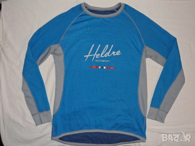 2 броя - Heldre (XL) и Devold Spirit мерино (S) мъжки блуза и термо клин Merino Wool , снимка 3 - Спортни дрехи, екипи - 43666689